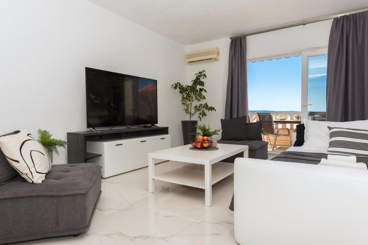 Apartment Sole Mio -Sea View Makarska Bagian luar foto